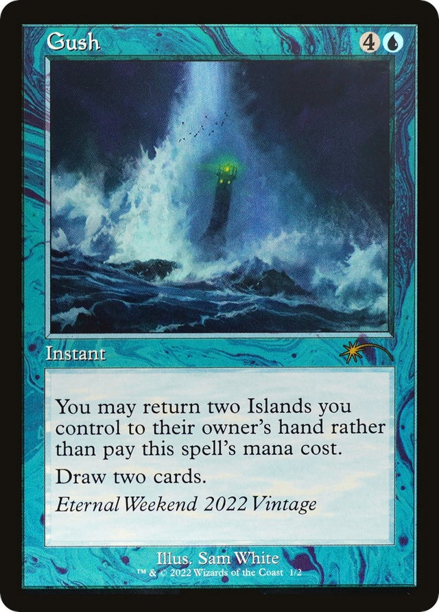 Image for Gush (Eternal Weekend 2022 Promo) (1) (Unique and Miscellaneous Promos) (UMP) - Magic: The Gathering