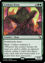 Image for Axebane Ferox (MKM Bundle) (428) (Foil) (Unique and Miscellaneous Promos) (UMP) - Magic: The Gathering
