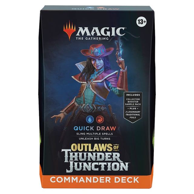 Image for Outlaws of Thunder Junction Commander Deck - Quick Draw - Magic: The Gathering