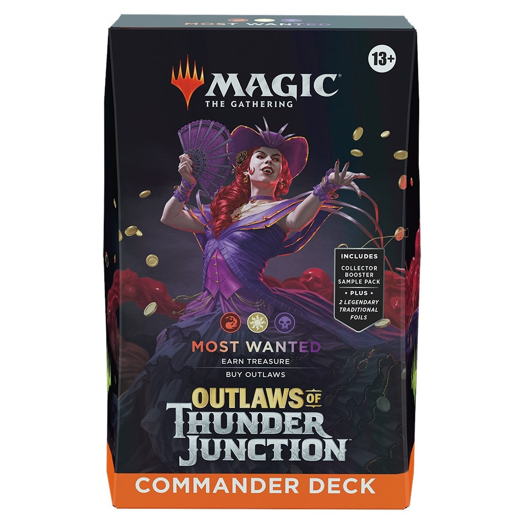 Image for Outlaws of Thunder Junction Commander Deck - Most Wanted - Magic: The Gathering