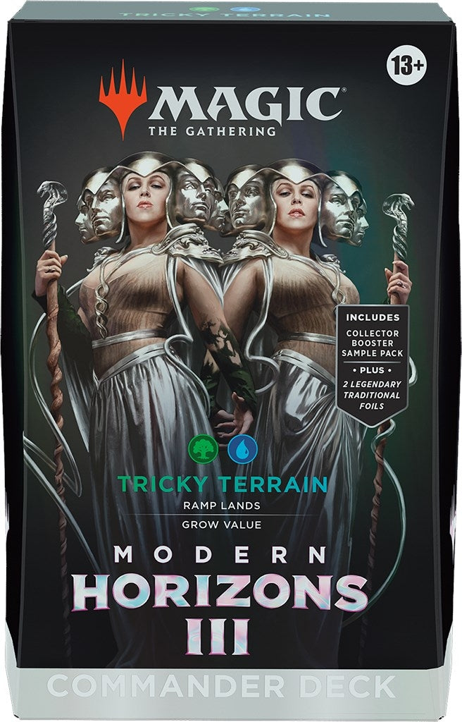 Image for Modern Horizons 3 Commander Deck - Tricky Terrain - Magic: The Gathering