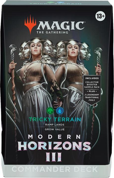 Image for Modern Horizons 3 Commander Deck - Tricky Terrain - Magic: The Gathering