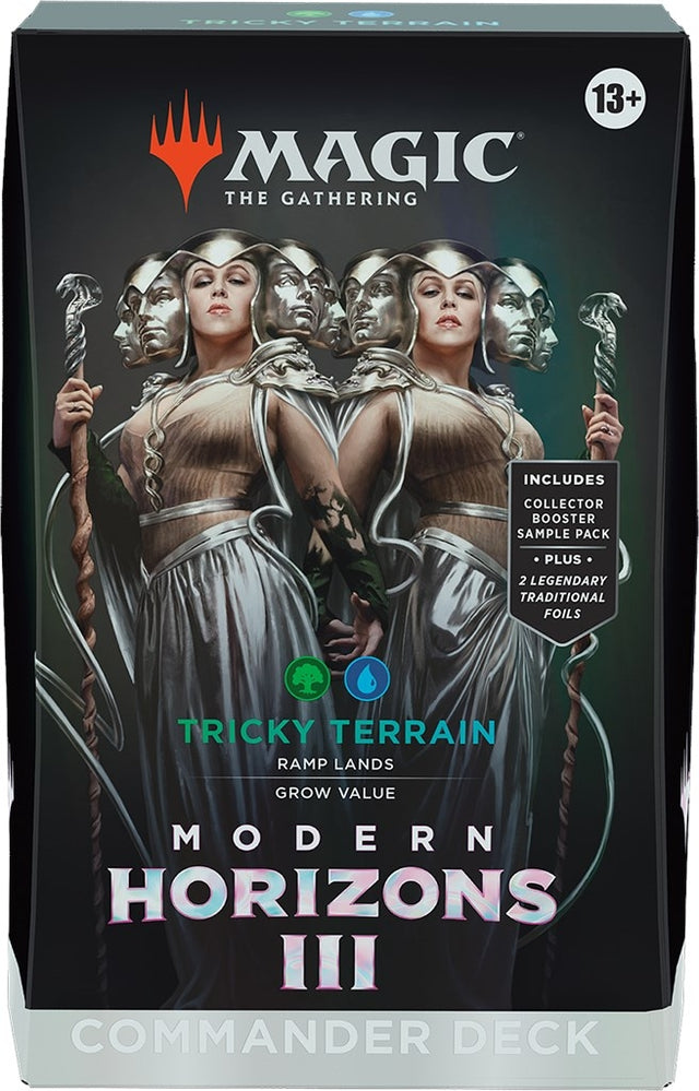 Image for Modern Horizons 3 Commander Deck - Tricky Terrain - Magic: The Gathering