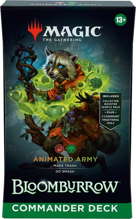 Image for Bloomburrow Commander Deck - Animated Army - Magic: The Gathering