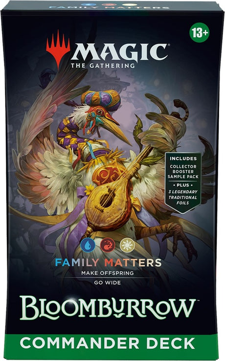 Image for Bloomburrow Commander Deck - Family Matters - Magic: The Gathering