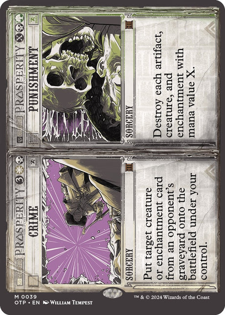 Image for Crime // Punishment (39) (Outlaws of Thunder Junction: Breaking News) - Magic: The Gathering