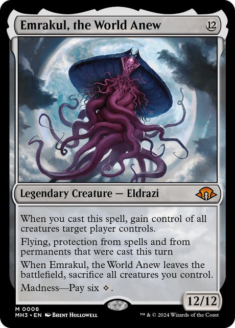 Image for Emrakul, the World Anew (6) (Modern Horizons 3) - Magic: The Gathering