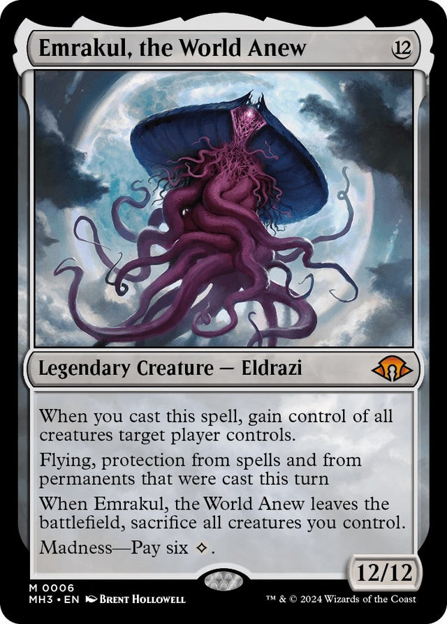 Image for Emrakul, the World Anew (6) (Foil) (Modern Horizons 3) - Magic: The Gathering