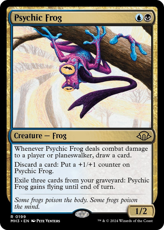 Image for Psychic Frog (199) (Modern Horizons 3) - Magic: The Gathering