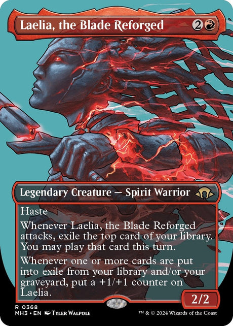 Image for Laelia, the Blade Reforged (Borderless) (368) (Modern Horizons 3) - Magic: The Gathering