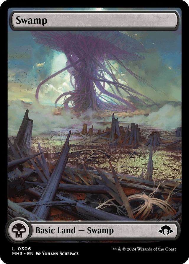 Image for Swamp (0306) (306) (Foil) (Modern Horizons 3) - Magic: The Gathering