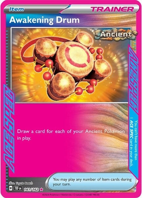 Image for Awakening Drum (141/162) (SV05: Temporal Forces) - Pokemon