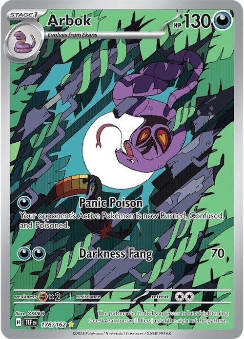 Image for Arbok (176/162) (SV05: Temporal Forces) - Pokemon