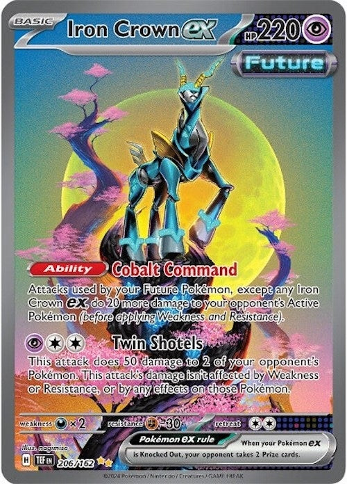 Iron Crown ex (206/162) (SV05: Temporal Forces)