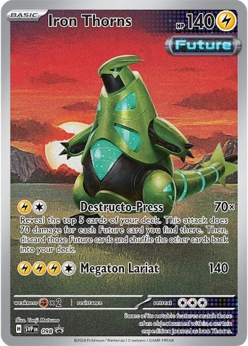 Iron Thorns - 098 (098) (SV: Scarlet & Violet Promo Cards)