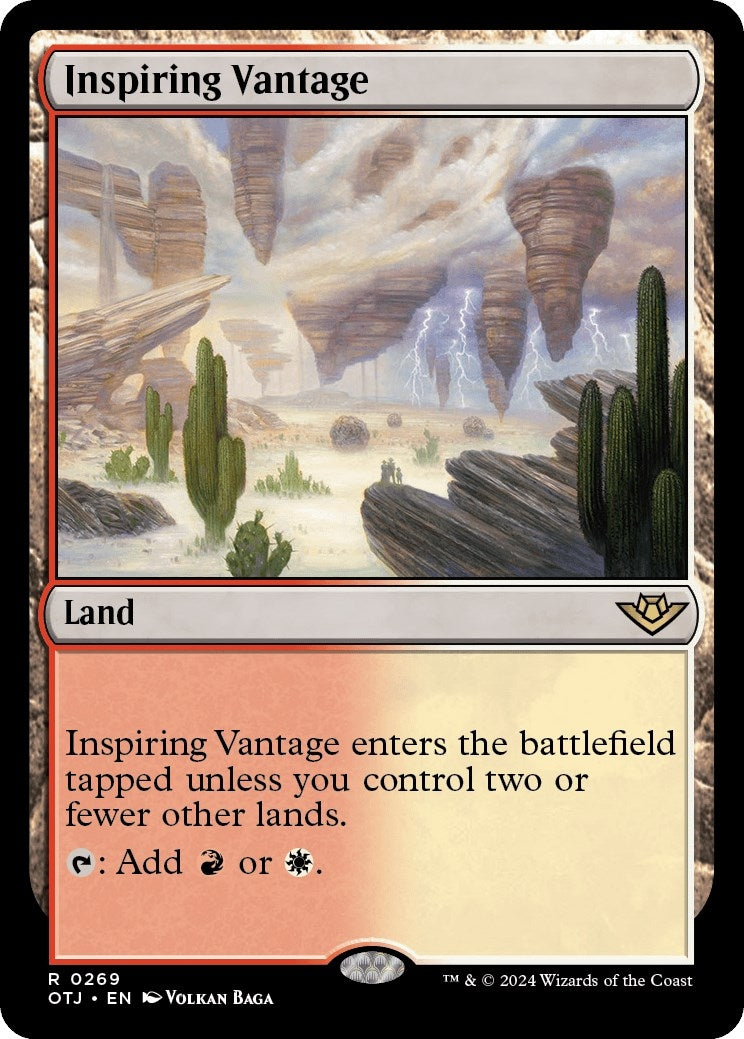 Image for Inspiring Vantage (269) (Outlaws of Thunder Junction) - Magic: The Gathering
