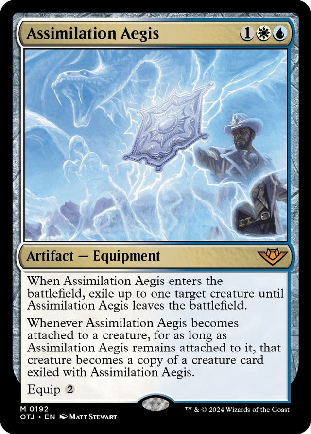 Image for Assimilation Aegis (192) (Outlaws of Thunder Junction) - Magic: The Gathering