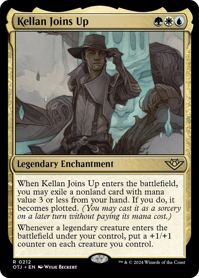 Image for Kellan Joins Up (212) (Foil) (Outlaws of Thunder Junction) - Magic: The Gathering