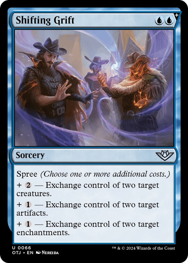 Image for Shifting Grift (66) (Outlaws of Thunder Junction) - Magic: The Gathering