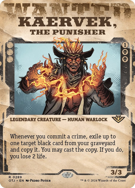 Image for Kaervek, the Punisher (Showcase) (289) (Outlaws of Thunder Junction) - Magic: The Gathering
