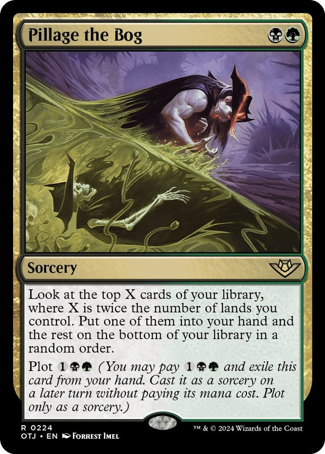 Image for Pillage the Bog (224) (Foil) (Outlaws of Thunder Junction) - Magic: The Gathering