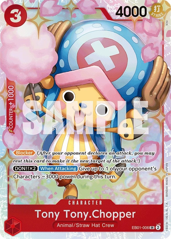 Image for Tony Tony.Chopper (EB01-006) (Foil) (Extra Booster: Memorial Collection) - One Piece Card Game