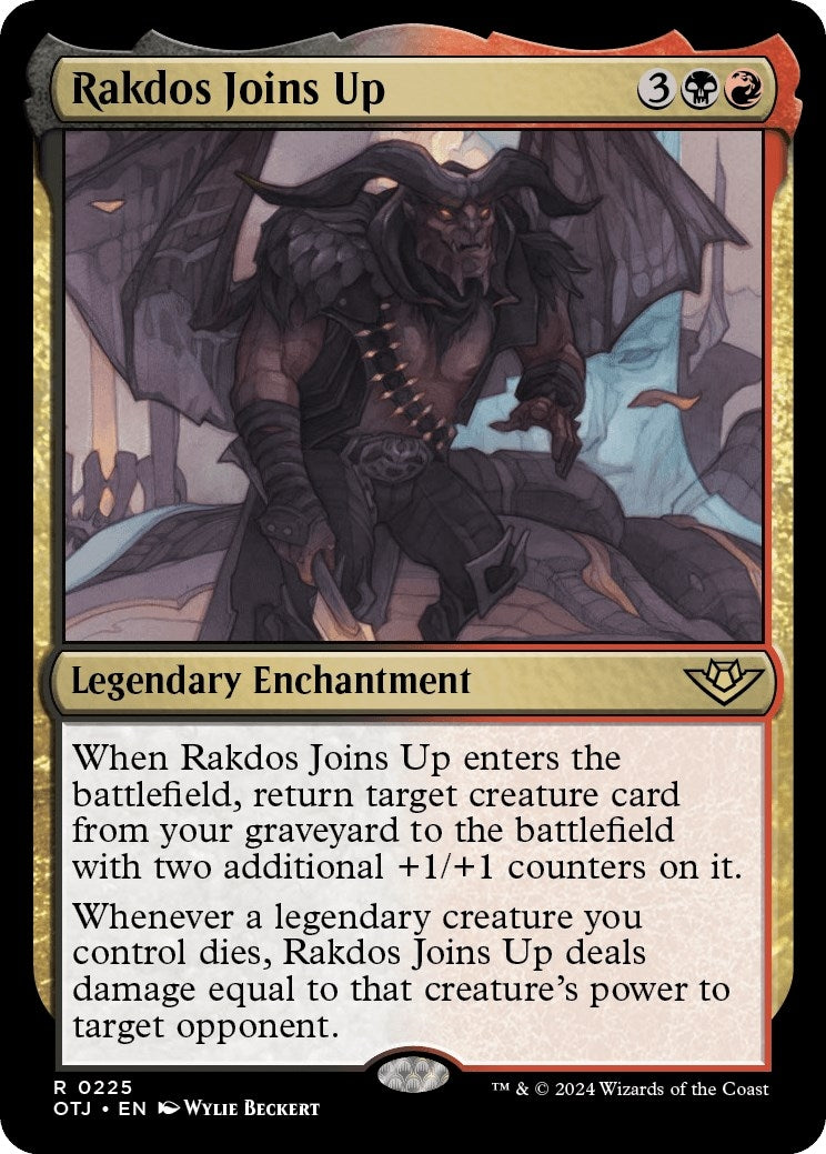 Rakdos Joins Up (225) (Foil) (Outlaws of Thunder Junction)