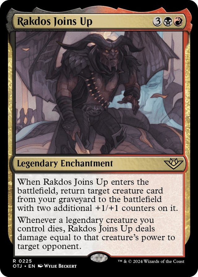 Rakdos Joins Up (225) (Foil) (Outlaws of Thunder Junction)