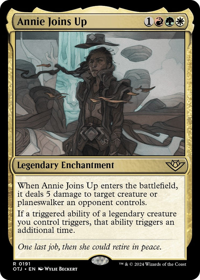 Image for Annie Joins Up (191) (Outlaws of Thunder Junction) - Magic: The Gathering