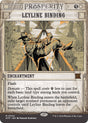 Image for Leyline Binding (4) (Outlaws of Thunder Junction: Breaking News) - Magic: The Gathering