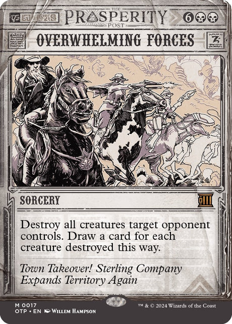 Image for Overwhelming Forces (17) (Outlaws of Thunder Junction: Breaking News) - Magic: The Gathering