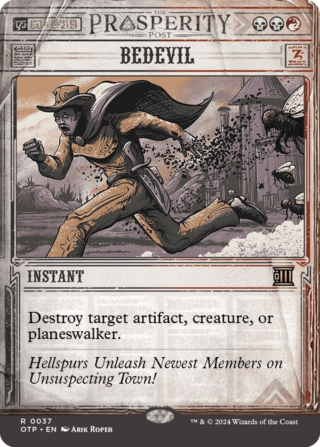 Image for Bedevil (37) (Outlaws of Thunder Junction: Breaking News) - Magic: The Gathering