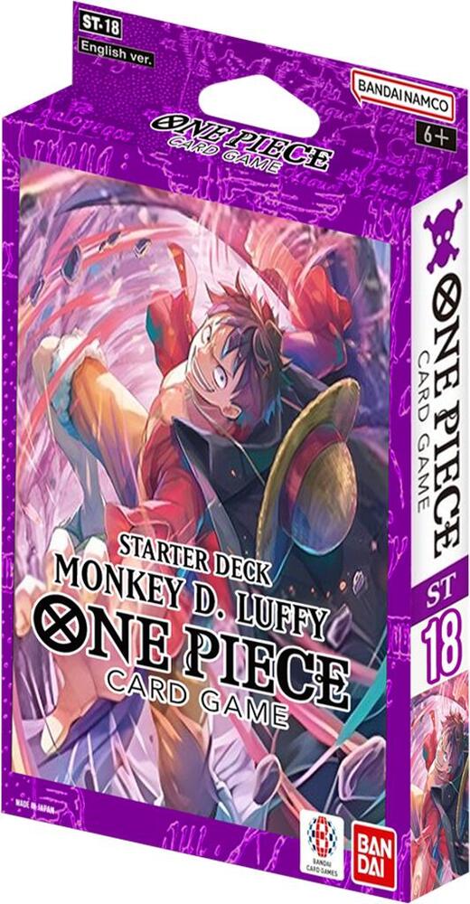 One Piece Starter Deck 18: PURPLE Monkey.D.Luffy