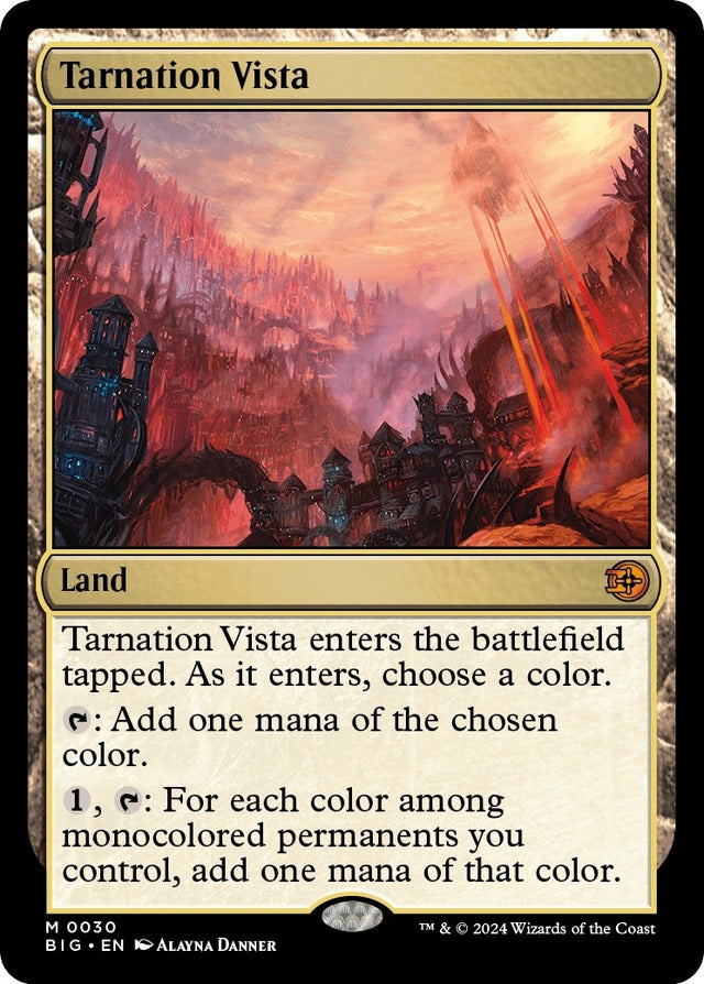 Image for Tarnation Vista (30) (Outlaws of Thunder Junction: The Big Score) - Magic: The Gathering