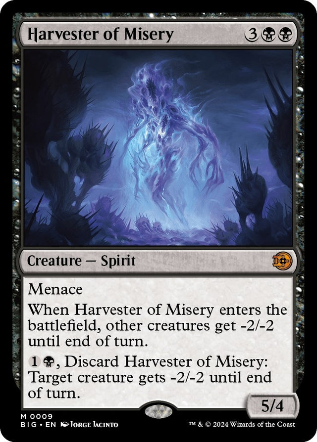 Image for Harvester of Misery (9) (Outlaws of Thunder Junction: The Big Score) - Magic: The Gathering