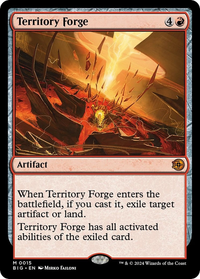 Territory Forge (15) (Outlaws of Thunder Junction: The Big Score)