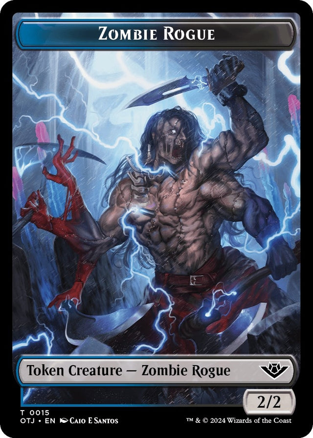 Image for Zombie Rogue Token (15) (Outlaws of Thunder Junction) - Magic: The Gathering
