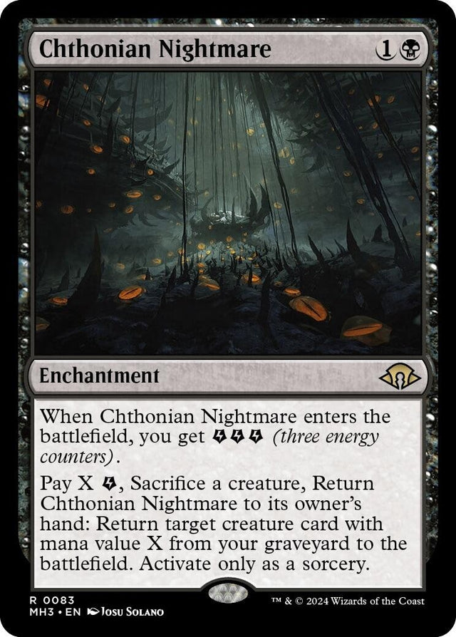 Image for Chthonian Nightmare (83) (Modern Horizons 3) - Magic: The Gathering