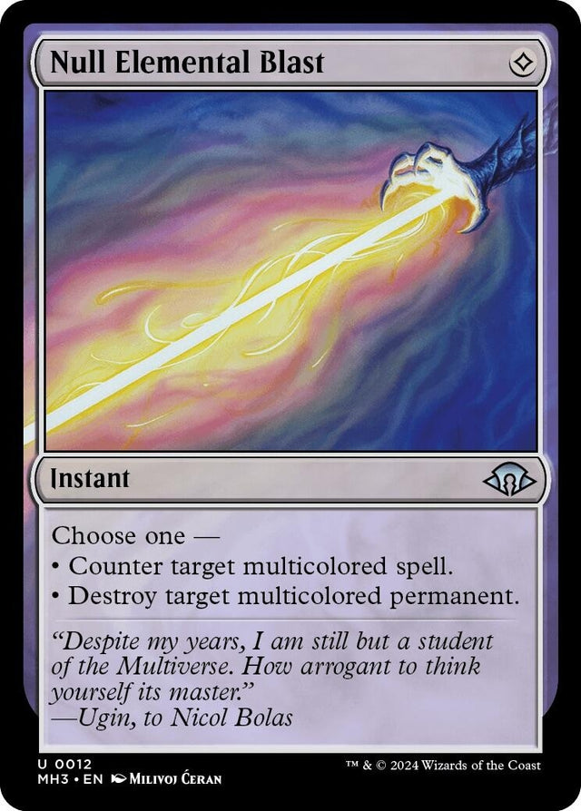 Image for Null Elemental Blast (12) (Modern Horizons 3) - Magic: The Gathering