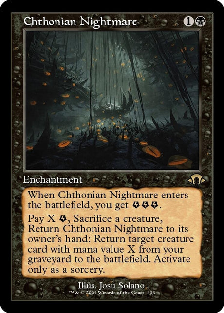 Image for Chthonian Nightmare (Retro Frame) (406) (Modern Horizons 3) - Magic: The Gathering
