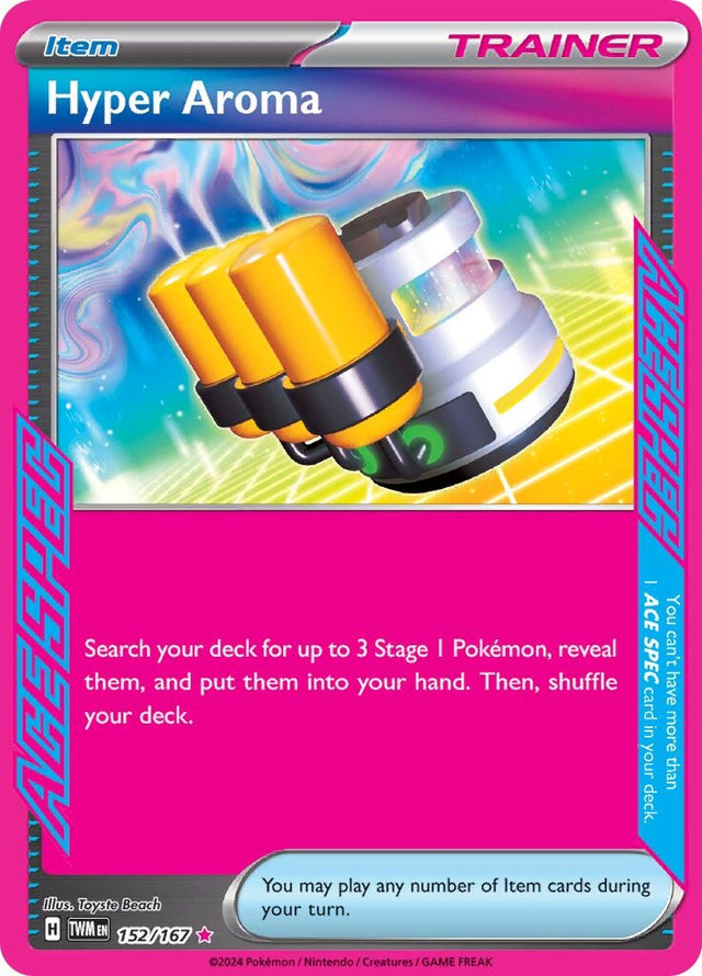 Image for Hyper Aroma (152/167) (SV06: Twilight Masquerade) - Pokemon