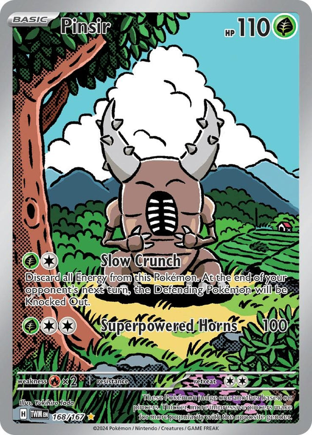 Image for Pinsir (168/167) (SV06: Twilight Masquerade) - Pokemon