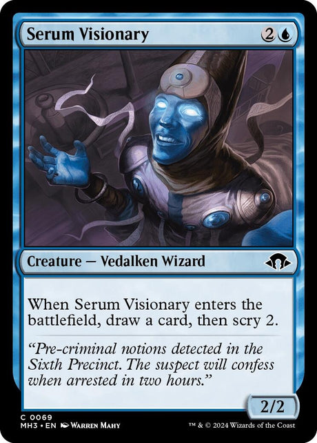Image for Serum Visionary (69) (Foil) (Modern Horizons 3) - Magic: The Gathering