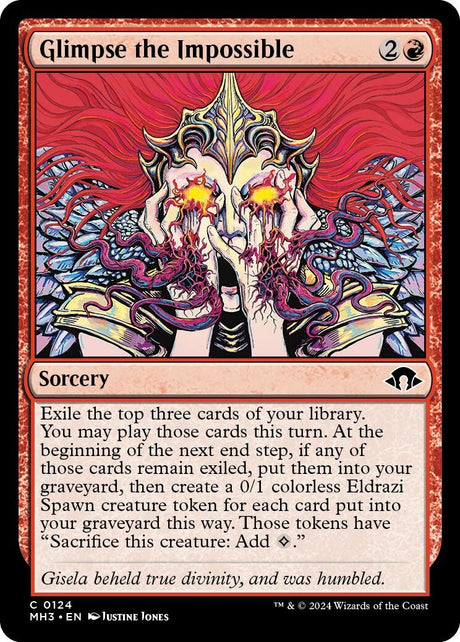 Image for Glimpse the Impossible (124) (Foil) (Modern Horizons 3) - Magic: The Gathering