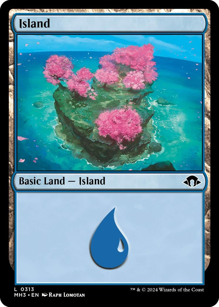 Image for Island (0313) (313) (Foil) (Modern Horizons 3) - Magic: The Gathering