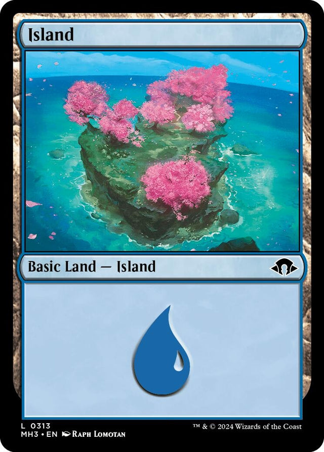 Image for Island (0313) (313) (Foil) (Modern Horizons 3) - Magic: The Gathering