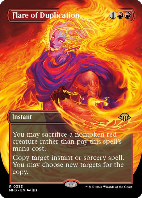 Image for Flare of Duplication (Borderless) (333) (Modern Horizons 3) - Magic: The Gathering