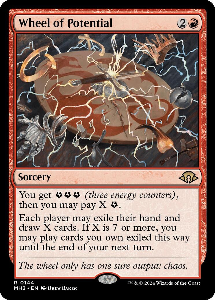 Image for Wheel of Potential (144) (Foil) (Modern Horizons 3) - Magic: The Gathering