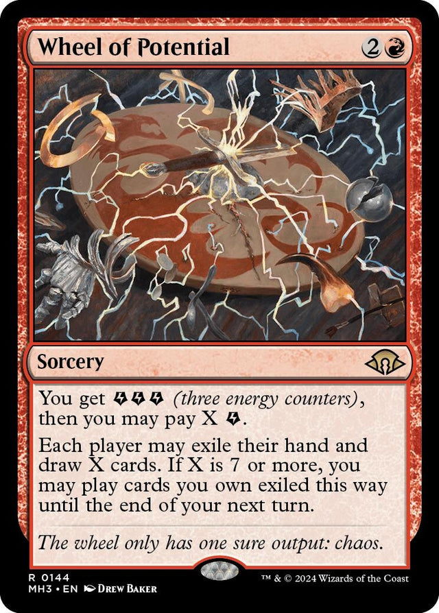 Image for Wheel of Potential (144) (Foil) (Modern Horizons 3) - Magic: The Gathering
