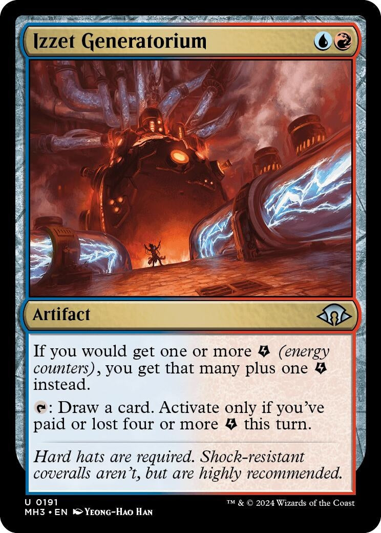 Image for Izzet Generatorium (191) (Modern Horizons 3) - Magic: The Gathering